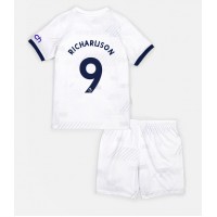 Camiseta Tottenham Hotspur Richarlison Andrade #9 Primera Equipación para niños 2023-24 manga corta (+ pantalones cortos)